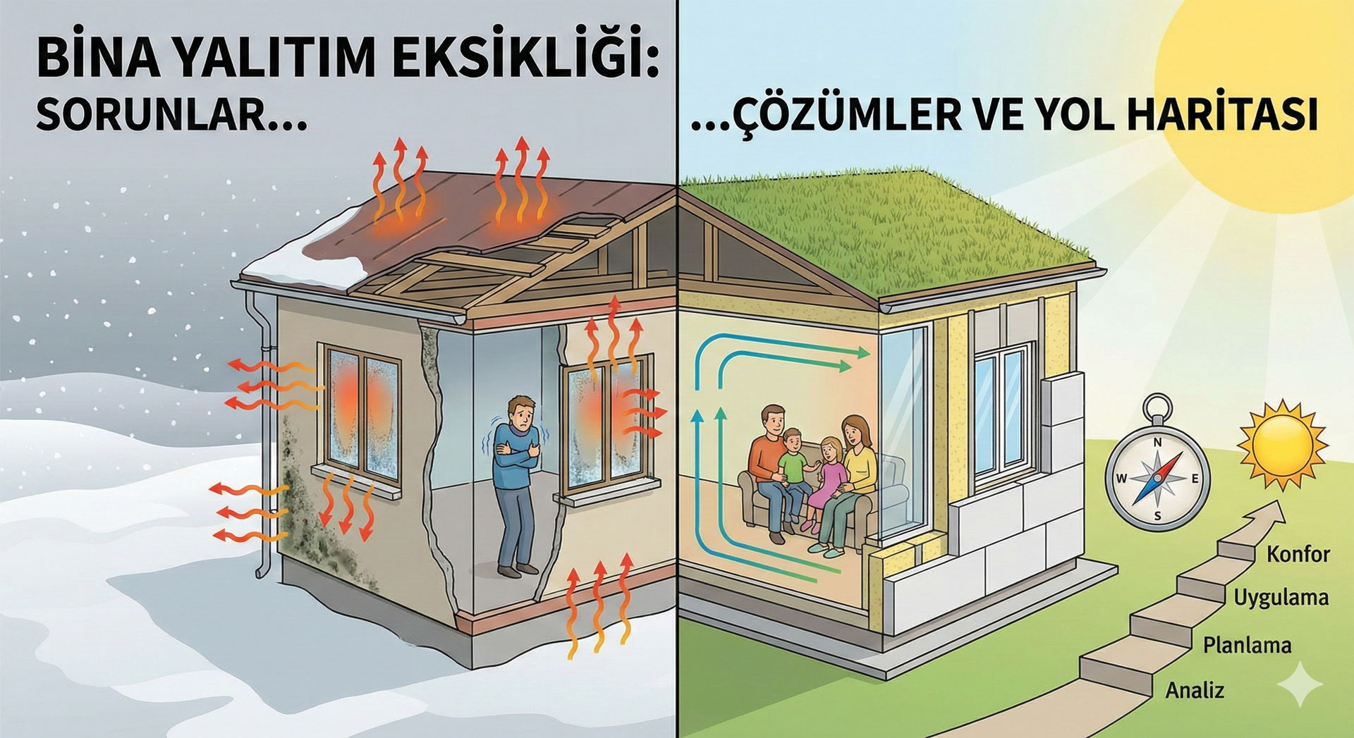Bina Yalıtım Eksikliği: Sorunlar, Çözümler ve Yol Haritası